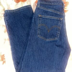 Levi's Ribcage Blue Women's Jeans